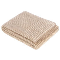 Домашний текстиль Bugatti fashion 3530/300 Jacquard Decke Camel