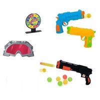Игрушка Essa AY26-3A Set de joc cu 3 arme și ochelari de protecție