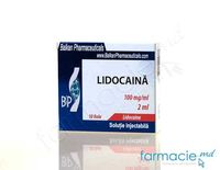 Lidocaina sol. inj.100 mg/ml 2 ml N10 (Balkan)