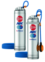 Скважинный глубинный насос многолопастный Pedrollo NKm2/4 1.1 кВт до 80 м