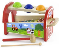 Игрушка Viga 50348 Jucărie-ciocănitoare Xilofon