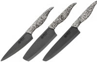 Набор ножей Samura INCA lama zirconia ceramic negru 3buc. (SIN-0220B)