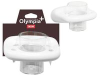 Стакан для зубных щеток настенный Tatay Olympia 16cm