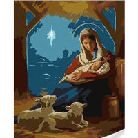 Tablou pe numere Strateg R 8 /16 (SS1035)(74599) 30x40 cm