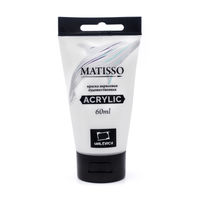 Colori acrilice Malevich Mattiso titanium alb 60 мл