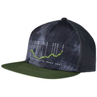 Одежда для спорта Buff Бейсболка Explore Trucker Cap Bonsy Graphite L/XL
