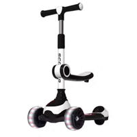 Trotinetă Richi (60602) Trotineta neagra pentru copii (606Z)