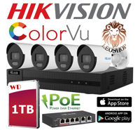 HILOOK by HIKVISION COLOR VU IP 2 Megapixeli  IPC-B129H