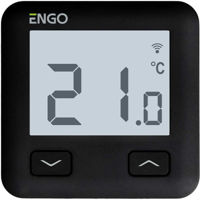 Термостат ENGO Controls E10-B prin Wi-Fi, ZigBee, black