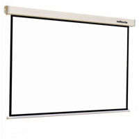 Manual Screen 1:1 Reflecta CrystalLine Rollo, 180x180cm/176x176cm view area, BB, 1.0 gain