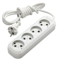 Удлинитель электрический Makel MGP144, 4 locuri 10a 250v 5m