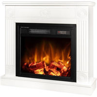 Șemineu electric ArtFlame Focus & Dionis, 730x770x210 mm, Alb