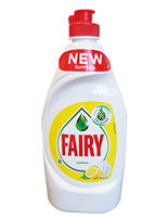 Fairy soluție pentru vase Lemon, 450 ml