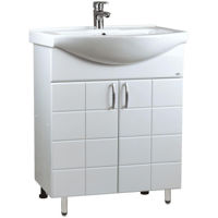 Dulap pentru lavoar Mashtab 11420 Domino cu 2 usi 75cm Alb