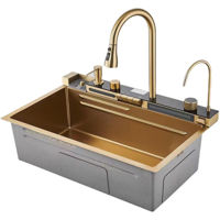 Мойка кухонная со смесителем iSink p31 Aur (1305893)