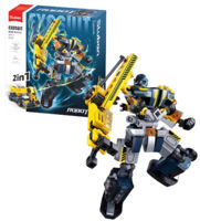 Set de construcție Sluban B1315 Robot-macara 2 în 1, 246 elem.