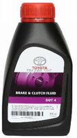 Автохимия Toyota DOT-4 тормозная жидкость (0.5L)