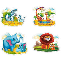 Головоломка Castorland Puzzle B-04454 4in1 (4pcs, 5pcs, 6pcs, 7pcs)