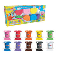 Набор для творчества Play Toys 454 Set plastilină 10 culori, 300g