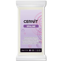 Lut polimeric CERNIT OPALINE 500g, alb №010