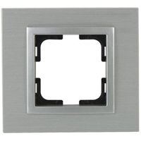 Întrerupător electric Mono Electric Rama 1P aluminiu argint Style