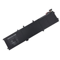 Battery Dell XPS 15 9560 9550 Precision 5510 5520 M5510 M5520 6GTPY 5XJ28 1P6KD 4GVCH 6GTPY 11.4V 7260mAh Black Original