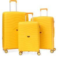 Чемодан CCS 5242 Set Yellow