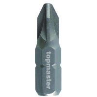 Набор головок, бит, насадок Topmaster 338705 биты PZ2 25мм (Posidrive) Professional