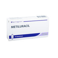 Metiluracil 500mg sup. N10