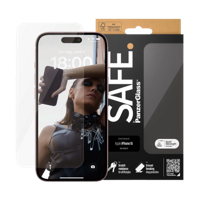 SAFE. by PanzerGlass Apple iPhone 15 ULTRA-WIDE FIT, Tempered Glass, Transparent