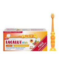 Pasta de dinti cu periuta Lacalut Baby (2-6 ani) 65 ml
