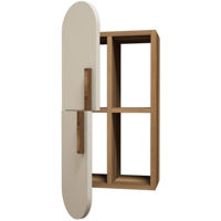 Офисный стеллаж Trendy Trandafir-Nuc, Smantana 35x60x22cm (GTR005377)