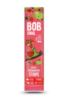 Dulciuri naturale de mere și căpșuni Bob Snail, 14g