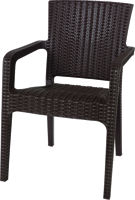 Scaun CT 022 Lilyum rattan cafeniu intunecat