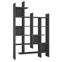 Офисный стеллаж Trendy Manco, Anhracit 122x188x25cm, raft de carti
