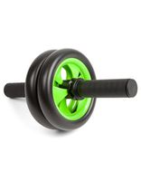 MADWAVE M1393 02 0 00W Exercise wheel with stopper, чёрный-зеленый