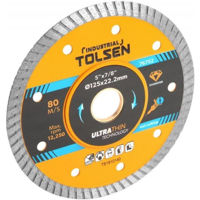 Набор головок, бит, насадок Tolsen Disc diamantat continuu 115x22.2x1mm (76751)
