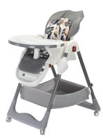 Стульчик для кормления 4Play Leaves Grey