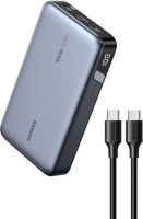 Аккумулятор внешний USB (Powerbank) Ugreen 25188 Two-way Fast Charging 20000mAh, Grey