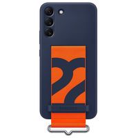 Чехол для смартфона Samsung EF-GS906 Silicone with Strap Cover Navy