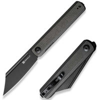 Нож походный Sencut SA08F Bronte, mâner Canvas Micarta, Liner Lock