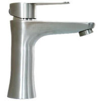 Смеситель для умывальника Mat|eco Inox Rutil нержавеющая сталь