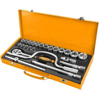 Набор ручных инструментов Tolsen Set de 26 chei tubulare 1/2 (15141)