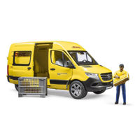 Машина Bruder 2671 BD DHL MB Sprinter грузовик доставки 1:16 с водителем, 50739
