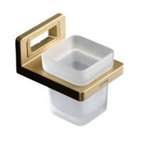 Стакан для зубных щёток Gappo G30806-3 Satin Gold