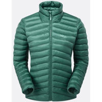 Одежда для спорта Rab Scurta dame Cirrus Flex Hoody Eucalyptus/Green Slate 12 (QIP-32-EGS-12)