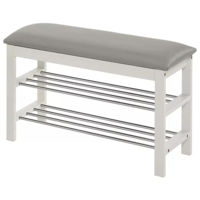 Raft pentru încălțăminte Halmar ST-11 alb