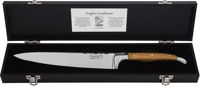 Нож Laguiole Luxury Line Chef's Knife Olive Wood in cutie lemn