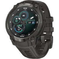 Смарт часы Garmin Instinct Crossover AMOLED, Charcoal with charcoal silicone band