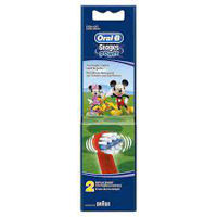 Acc Electric Toothbrush Braun Extra Soft Kids Mickey 2 pcs